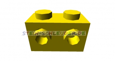 Lego  Stein  1 x 2 mit  2 Noppen an einer Seite (11211)