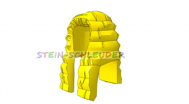 Lego Minifig lange, lockige Haare (11255)