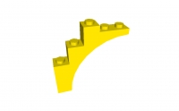 Lego Bogen 1 x 5 x 4 & 1/2 (2339)
