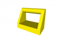 Lego Fliese 1 x 2 mit Griff (2432)