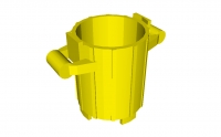 Lego Mülltonne 2 x 2 (2439)