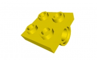 Lego Platte 2 x 2 mit 1 Loch (2444)
