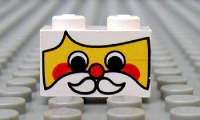 Lego Stein 1 x 2 bedruckt (3004px20)