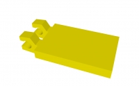Lego Fliese 2 x 3 mit 2 Clips (30350)
