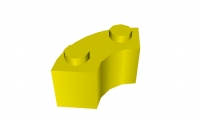 Lego Rundstein  2 x 2 x 1 (3063)