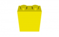 Lego Stein 1 x 2 x 2 mit innererm Achselhalter (3245b)