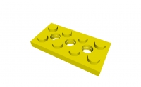 Lego Technik Lochplatte 2 x 4 (3709b)