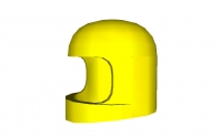 Lego Minifigur Helm ohne Visirnippel alt (193b1)