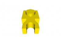 Lego Cliphalter 1 x 1 waagerecht (4085c)