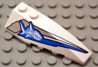 Lego Keilstein 2 x 6 mit Sticker (41747pb02)
