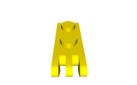 Scharnier 1 x 2 mit 3 Finger (4275)