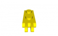 Scharnier 1 x 2 mit 2 Finger (4276a)