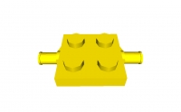 Lego Achsplatte 2 x 2 (4600)