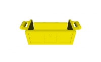 Lego Schatztruhe (Rückseite geschlitzt) 4738a