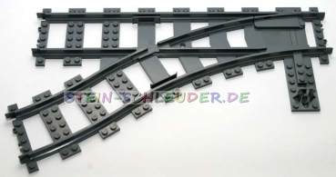 Lego Schiene RC Weiche links (53407)