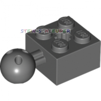 Lego Stein 2 x 2 mit Kugel (57909b)