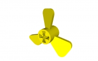 Lego Schiffschraube (Propeller) 3.5 Ø (6041)