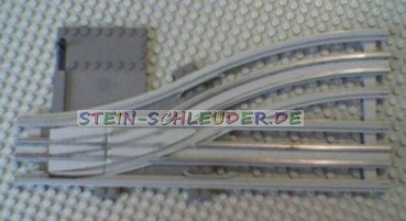 Lego Eisenbahn 12V Weiche links (73967)