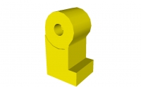 Lego Minifigur linkes Bein (972)