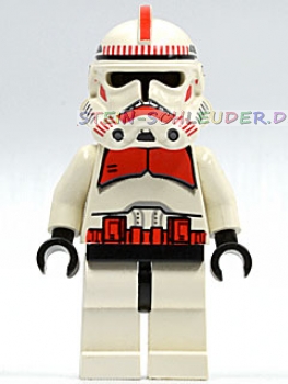 Lego SW Minifigur -Clone Shock Trooper- (973pb0117rc01)