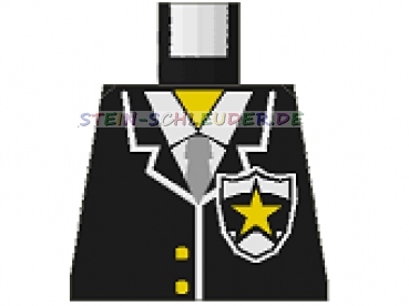 Lego Town Minifigur Torso -Polizei-  (973px20)