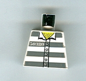 Lego Minifigur Torso Sträfling (973pb3375)