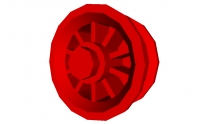 Lego Felge mit Metallstift (x425)