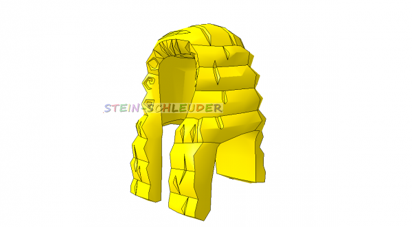 Lego Minifig lange, lockige Haare (11255)