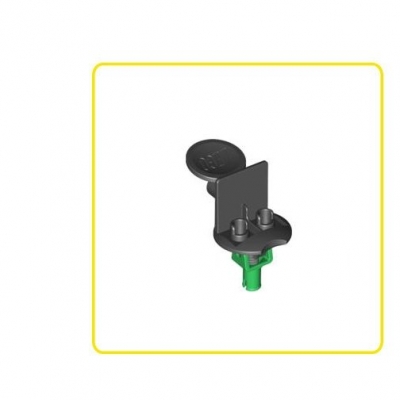 Lego Minifigur Fußball-Stand mit Feder (30488c01)