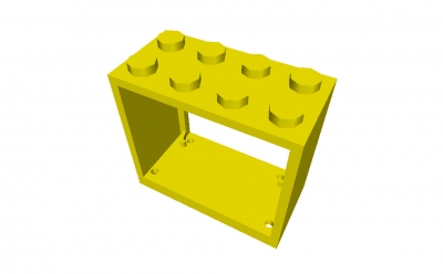 Lego Fensterrahmen 2 x 4 x 3 (4132)