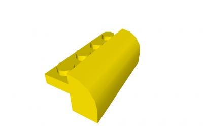 Lego Bogen 2 x 4 x 1 & 1/3 (6081)