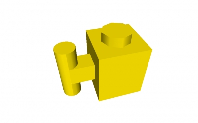 Lego Stein 1 x 1 mit Griff (2921)