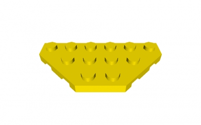 Lego Diagonalplatte 3 x 6 (2419)