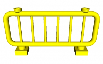 Lego Gitter 1 x 8 x 3 (2583)
