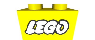 Lego Stein 1 x 2 bedruckt (3004p50)