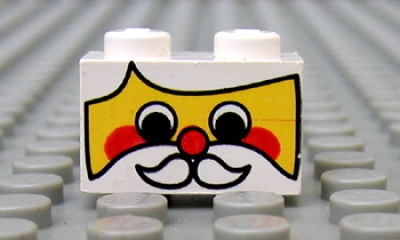 Lego Stein 1 x 2 bedruckt (3004px20)