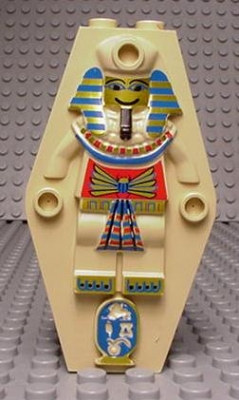 Lego Sarkophag-Deckel bedruckt  (30164px1)