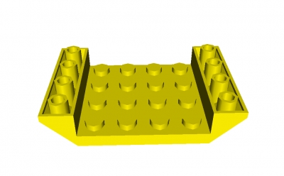 Lego Schrägstein 6 x 4 invers (30283)