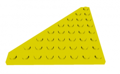 Lego Diagonalplatte 8 x 8 (30504)