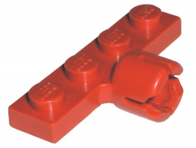 Platte 1 x 4 mit Kugelglenkbuchse (3183b)