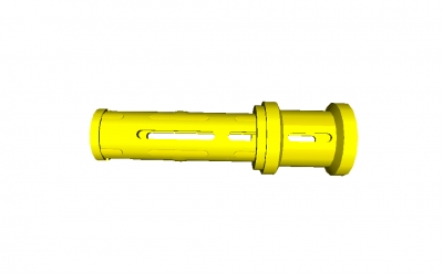 Lego Technik Pin lang mit Stopp-Buchse (32054)