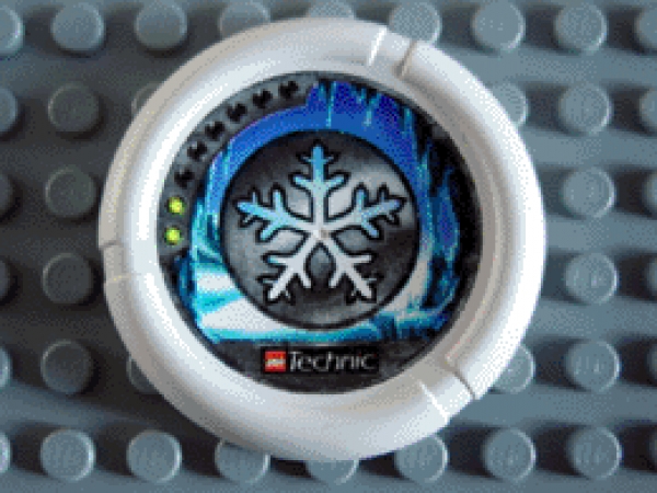 Lego Technic Throwbot Disc bedruckt (32171pb013)