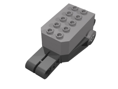 Lego Rückzugmotor 4 x 9 x 2 & 1/3  (32283c01)