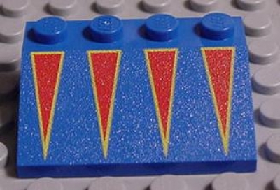 Lego Schrägstein 3 x 4 bedruckt (3297px1)