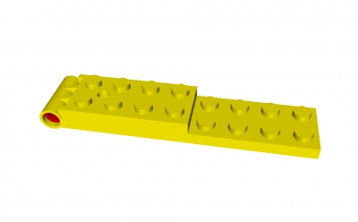 Lego Scharnier 2 x 9 komplett (3324c01)
