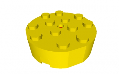 Lego Drehscheibe 4 x 4