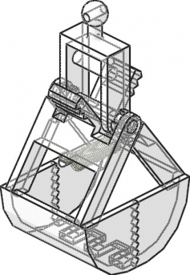 Lego Baggeschaufel komplett (3492c01)
