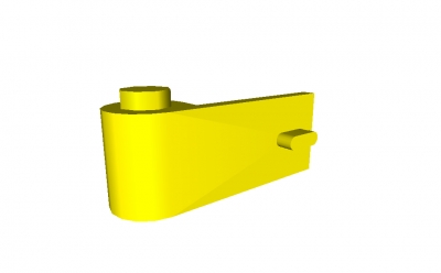 Lego Tür 1 x 3 x 1 links (3822)