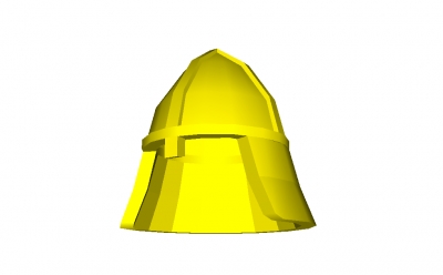 Lego Minifigur Caslte-Helm (3844)