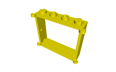 Lego Fensterrahmen 1 x 4 x 3 (3853)